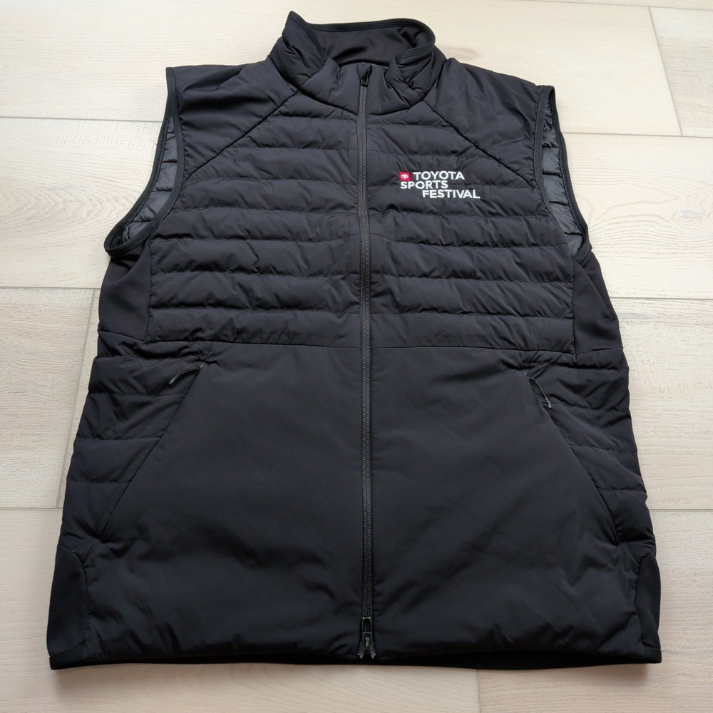 Lululemon Down For It All Vest Mens Large Black Goose Down PufferM4AGZS